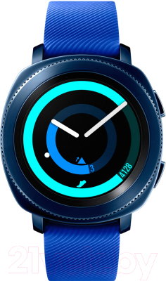Умные часы Samsung Gear Sport / SM-R600NZBASER (синий)