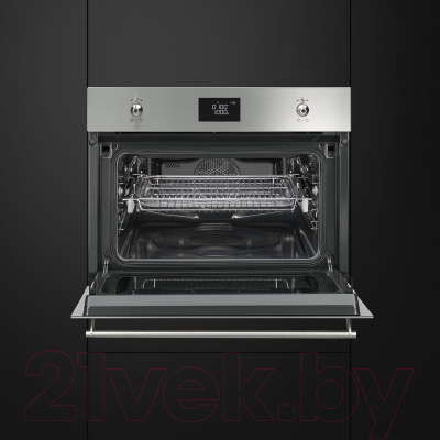 Электрический духовой шкаф Smeg SF4390MCX