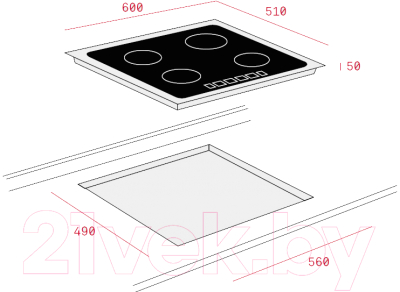 Индукционная варочная панель Teka IR 6420 / 10210177
