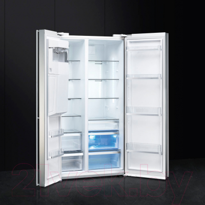 Холодильник с морозильником Smeg FA63XBI