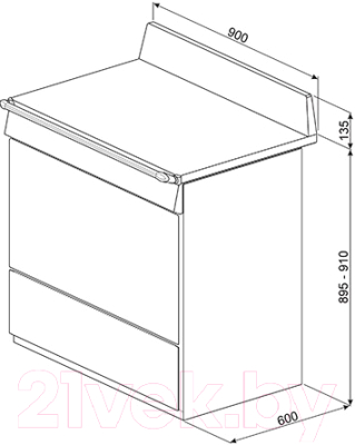 Плита электрическая Smeg TR90IBL9