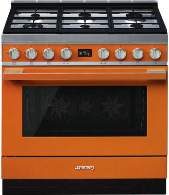 Плита комбинированная Smeg CPF9GMOR