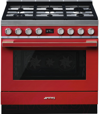 Плита комбинированная Smeg CPF9GMR