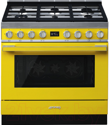 Плита комбинированная Smeg CPF9GMYW