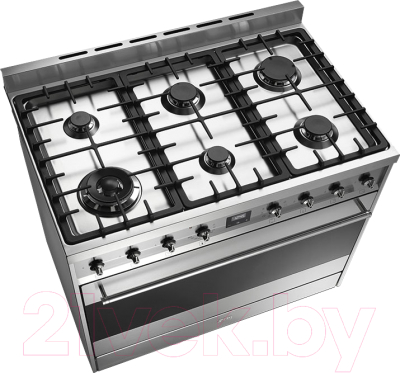 Плита газовая Smeg C9GMX9