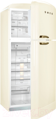 Холодильник с морозильником Smeg FAB50RCRB