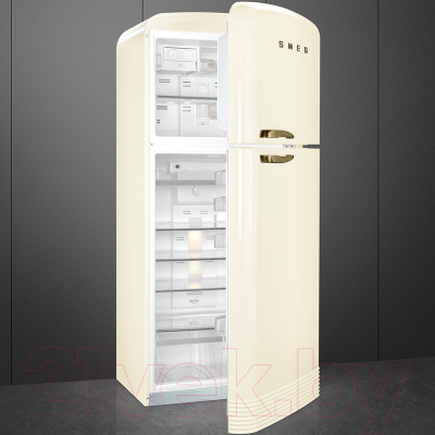 Холодильник с морозильником Smeg FAB50RCRB