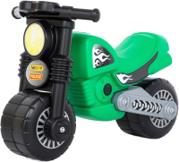 Каталка детская Полесье Мотоцикл Моторбайк / 66282 (зеленый) - 