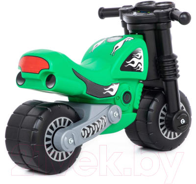 Каталка детская Полесье Мотоцикл Моторбайк / 66282 (зеленый)