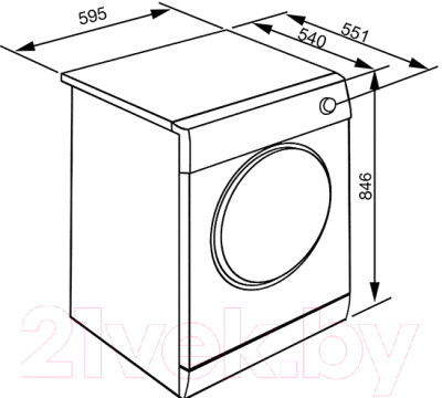 Сушильная машина Smeg DHT71EIT-1