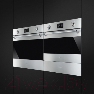 Шкаф для подогрева посуды Smeg CTP3015X