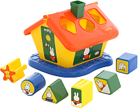 Развивающая игрушка Полесье Логический домик Миффи с 6 кубиками №2 / 64271 - 