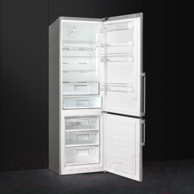 Холодильник с морозильником Smeg FC400X2PE