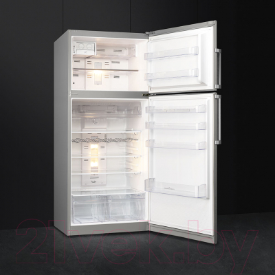 Холодильник с морозильником Smeg FD48PXNF4