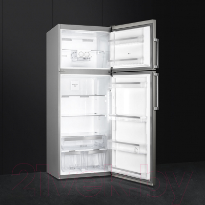 Холодильник с морозильником Smeg FD43PXNF4