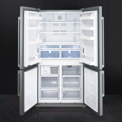 Холодильник с морозильником Smeg FQ60X2PE