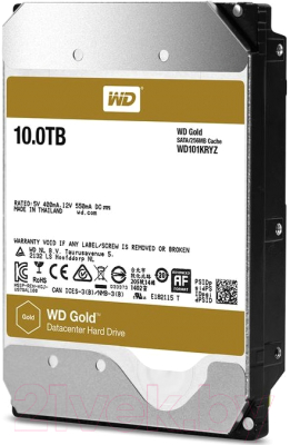 Жесткий диск Western Digital Gold 10TB (WD101KRYZ)