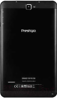 Планшет Prestigio Grace 3318 3G / PMT3318_3GE_C (черный)