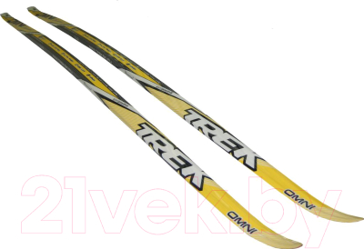 Лыжи беговые TREK Omni 195 (желтый)