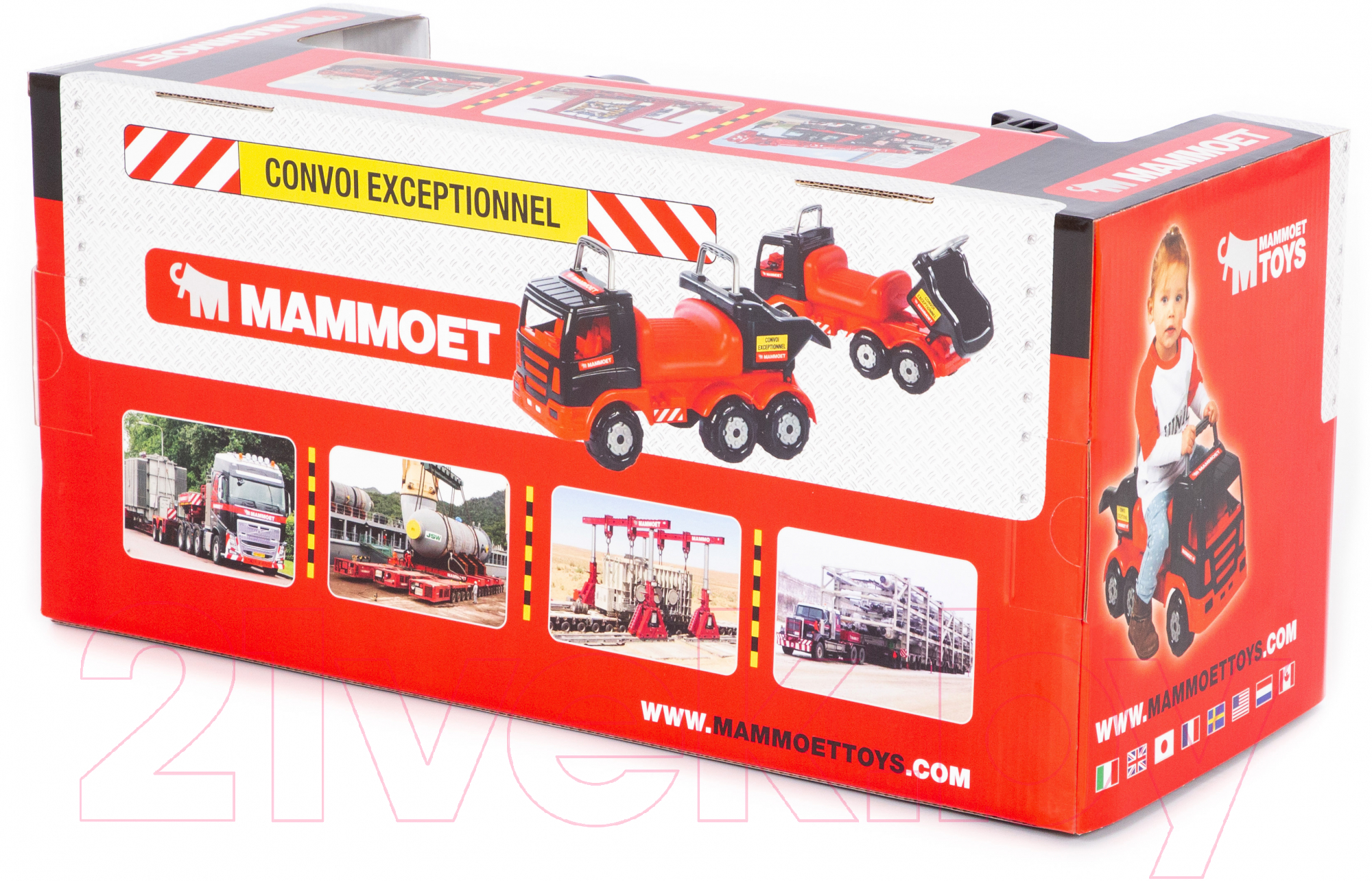 Каталка детская Полесье Mammoet / 67159 (в коробке)