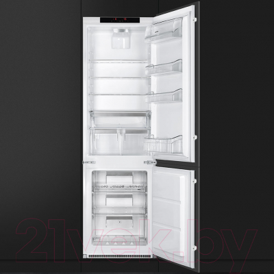 Встраиваемый холодильник Smeg C7280NLD2P