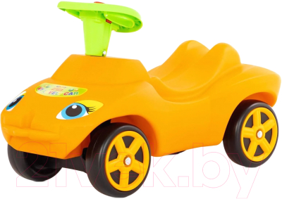 Каталка детская Полесье Мой любимый автомобиль / 66251 (оранжевый)