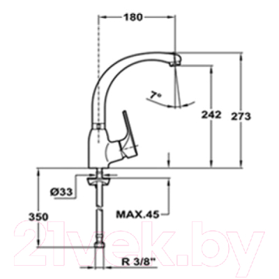 Смеситель Teka MTP 915 469150210