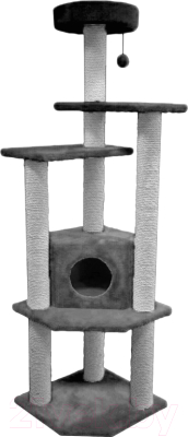 

Комплекс для кошек Cat House, Торнадо сизаль