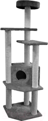 

Комплекс для кошек Cat House, Торнадо джут