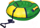 Тюбинг-ватрушка Ника ТБ1К-95 950мм (зеленый/желтый) - 