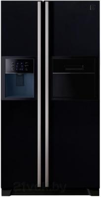 Холодильник с морозильником Daewoo FRS-U20FFB - вид спереди