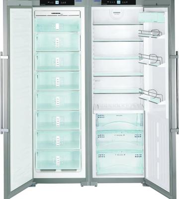 Холодильник с морозильником Liebherr SBSes 7253 - общий вид