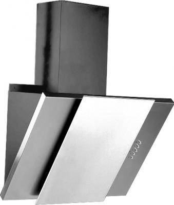 Вытяжка наклонная ZORG Vesta 750 (90, Matt Stainless Steel-White) - общий вид