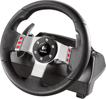 Игровой руль Logitech G27 Racing Wheel (941-000092) - руль (общий вид)