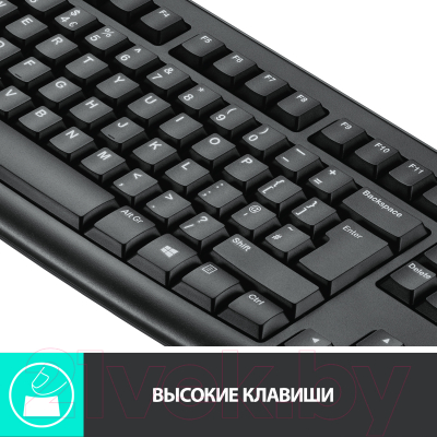 Клавиатура+мышь Logitech MK270 920-004518 / 920-004509 (черный)