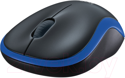 Мышь Logitech M185 910-002239 / 910-002632 (черный/синий)