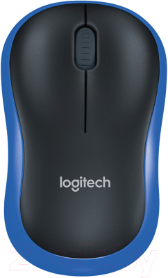 Мышь Logitech M185 910-002239 / 910-002632 (черный/синий)