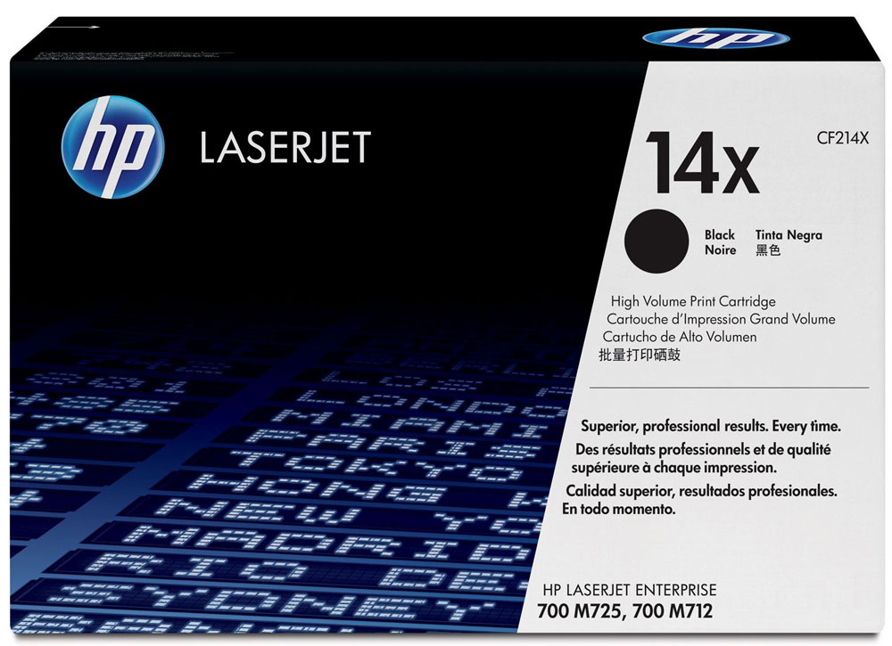 Тонер-картридж HP LaserJet 14X (CF214X)