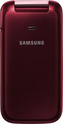 Мобильный телефон Samsung C3592 Dual (красный) - задняя панель
