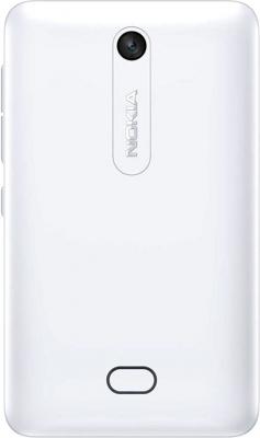 Мобильный телефон Nokia Asha 501 Dual (White) - задняя панель