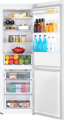 Холодильник с морозильником Samsung RB32FERNDWW/RS - внутренний вид