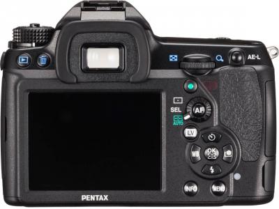 Зеркальный фотоаппарат Pentax K-5 IIs Body - вид сзади