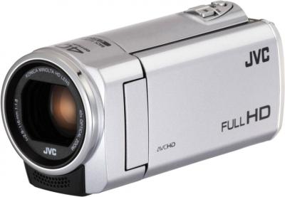 Видеокамера JVC GZ-E100 (Silver) - общий вид