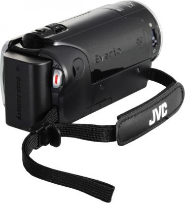Видеокамера JVC GZ-E105 (Black) - вид сзади