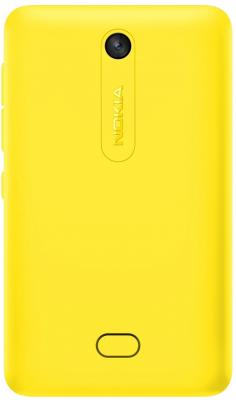 Мобильный телефон Nokia Asha 501 Dual (Yellow) - задняя панель