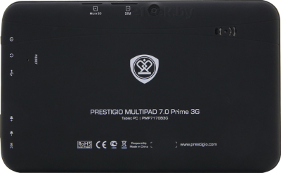 Планшет Prestigio MultiPad 7.0 PRIME DUO 4GB 3G (PMP7170B3G_DUO) - вид сзади