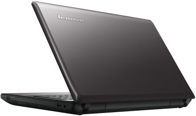 Ноутбук Lenovo G580 (59377233) - вид сзади 