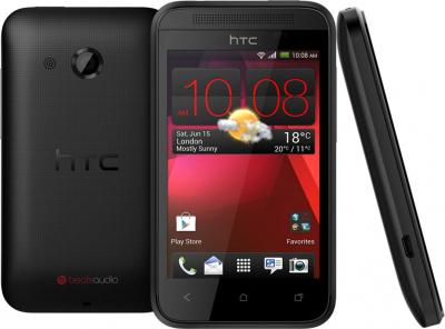 Смартфон HTC Desire 200 (черный) - со всех сторон