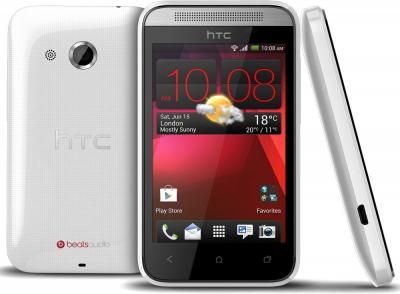 Смартфон HTC Desire 200 (белый) - со всех сторон