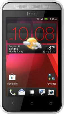 Смартфон HTC Desire 200 (белый) - общий вид